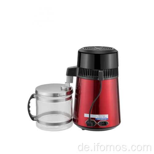 FOMOS 4L Automatische Wasserdestiller -Maschine Labor Home